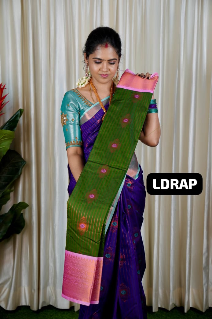 Premium kanchi semi silk🥳