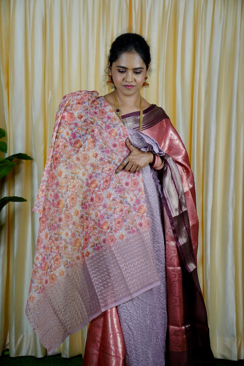 Designer net saree ❌