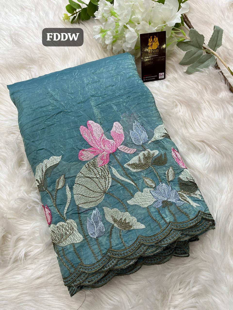 Soft Crushed sarees🥳