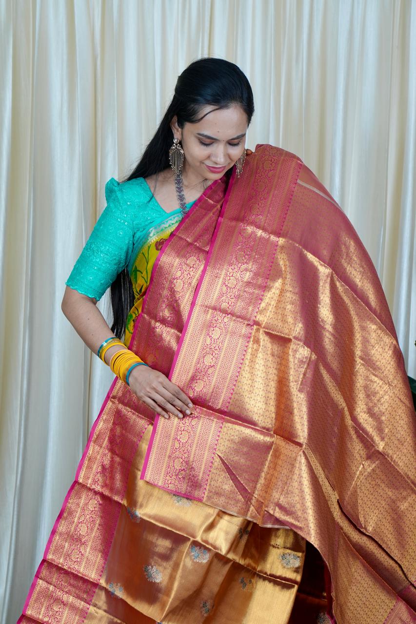 Bridal kanchipuram Inspired Sareeš„³