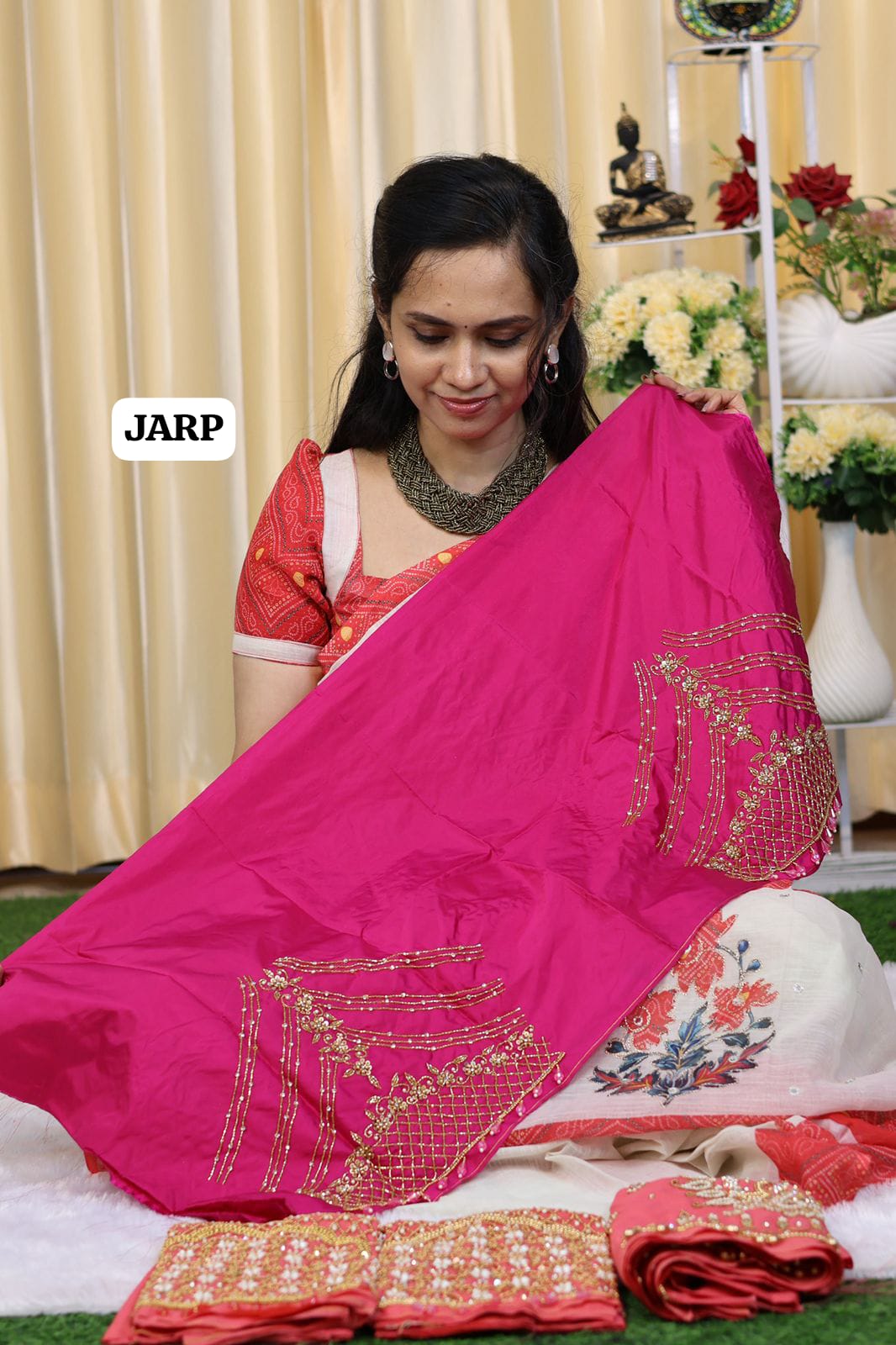 Aari blouse unstitched π