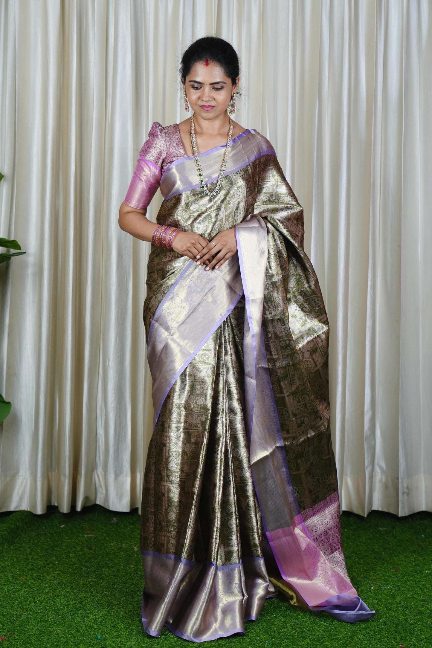 Kanchi Semi Silk Saree prebook 🥳