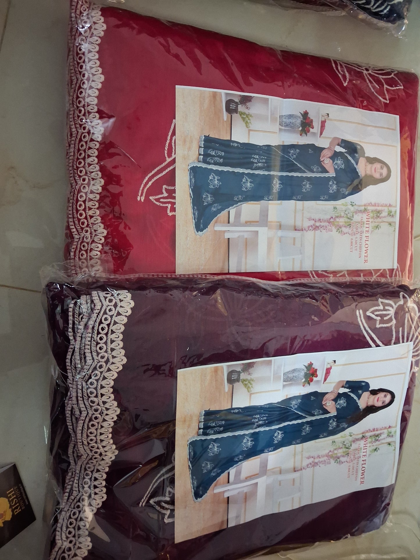 Satin chiffon sareeš§