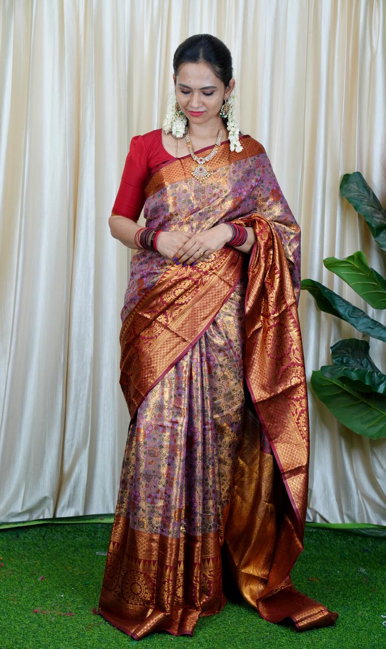 Kanchi Inspired Semi Silkš„³