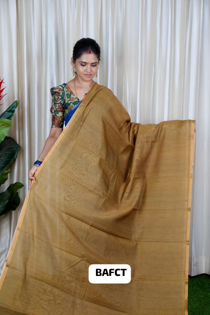 Kalamkari Chanderi Sico sareeš„³
