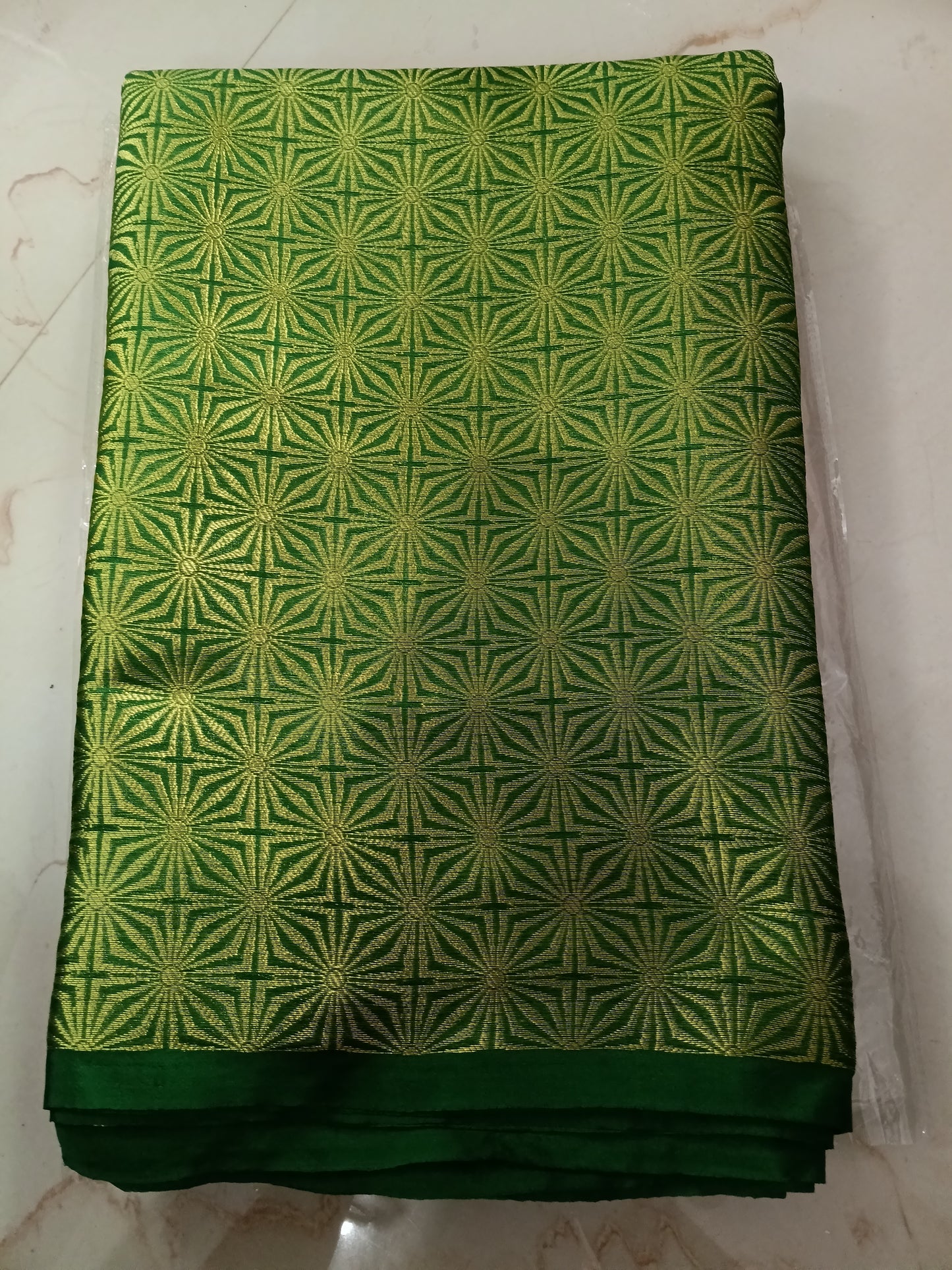 Bridal soft tissue š· golden zari