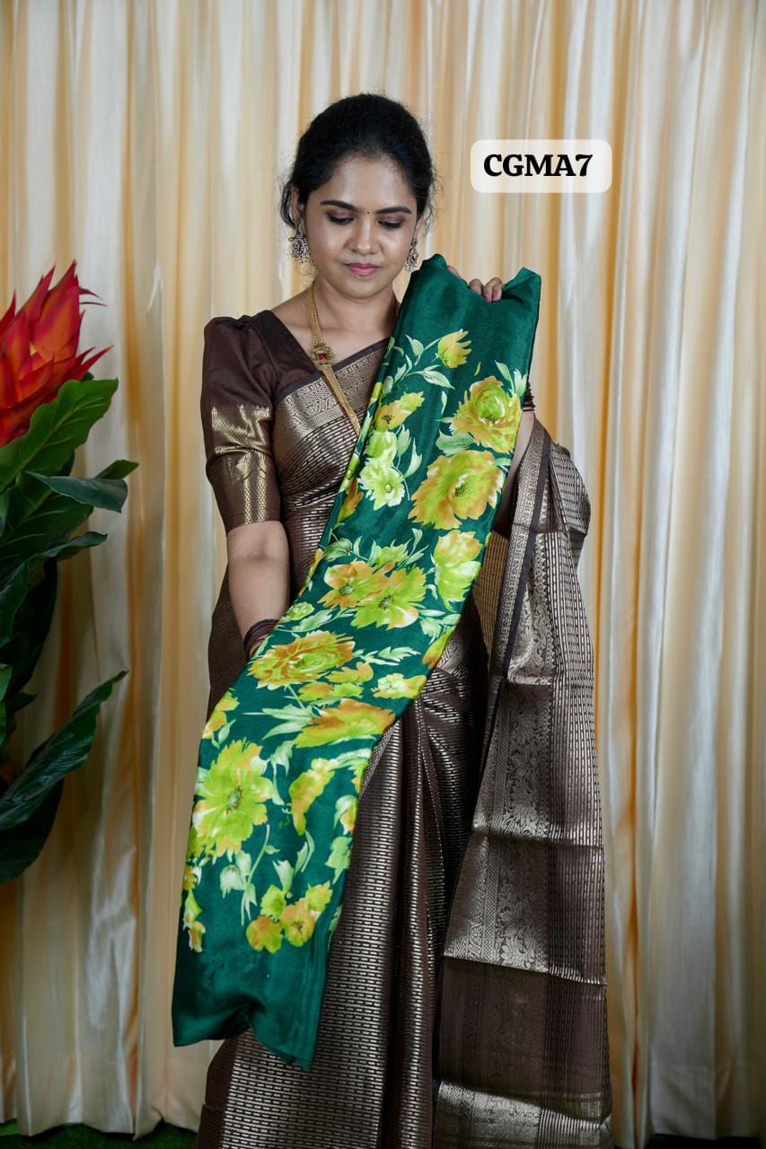 Daily Wear Chiffon Sarees ❌
