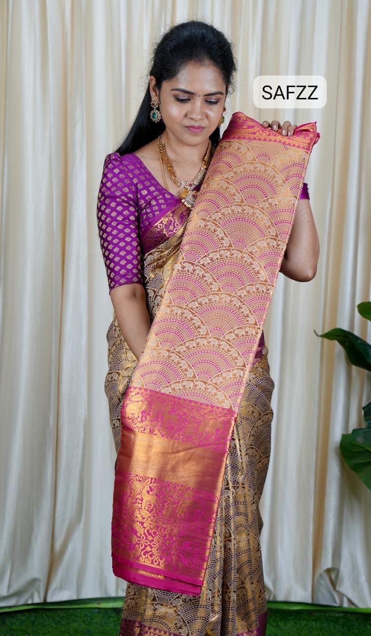 Kanchi Inspired Semi Silk ❌