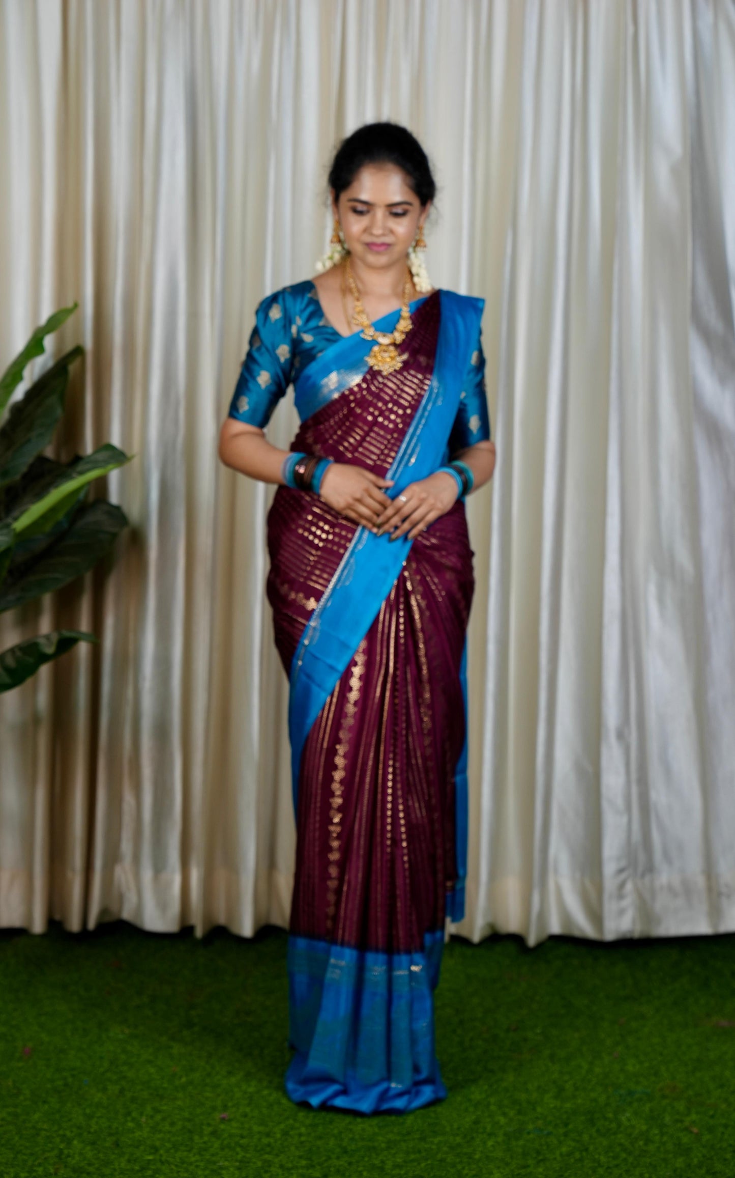 Chiffon saree ❌