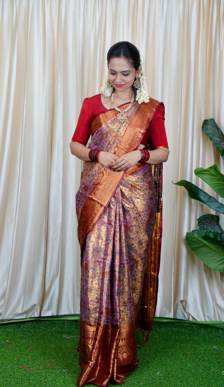 Kanchi Inspired Semi Silkš„³