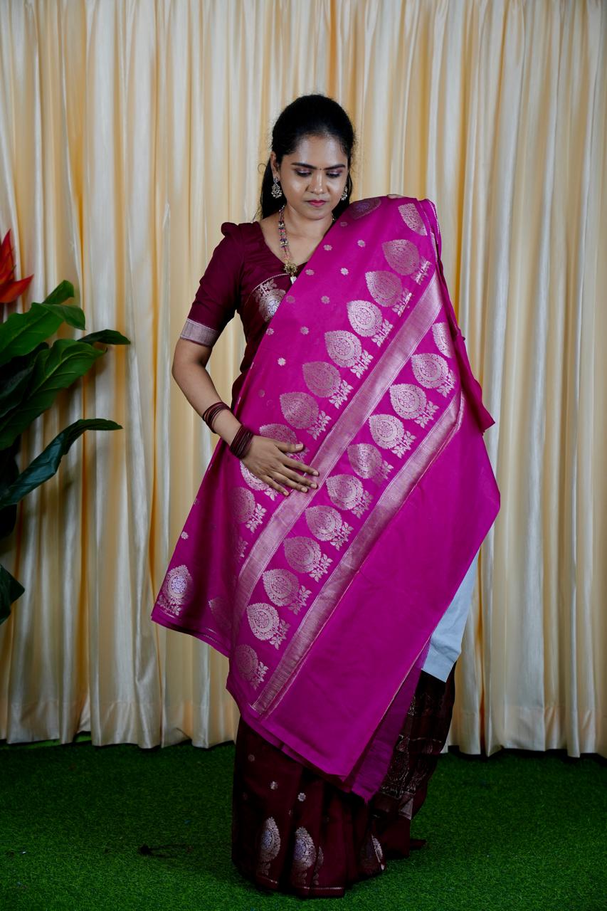 Soft warm Silk Saree 🥳