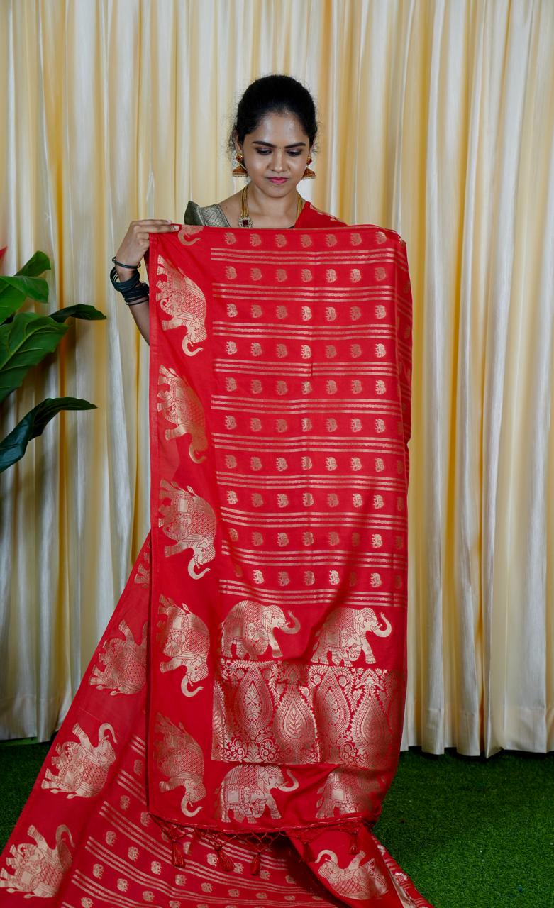 Premium soft silk saree sold❌