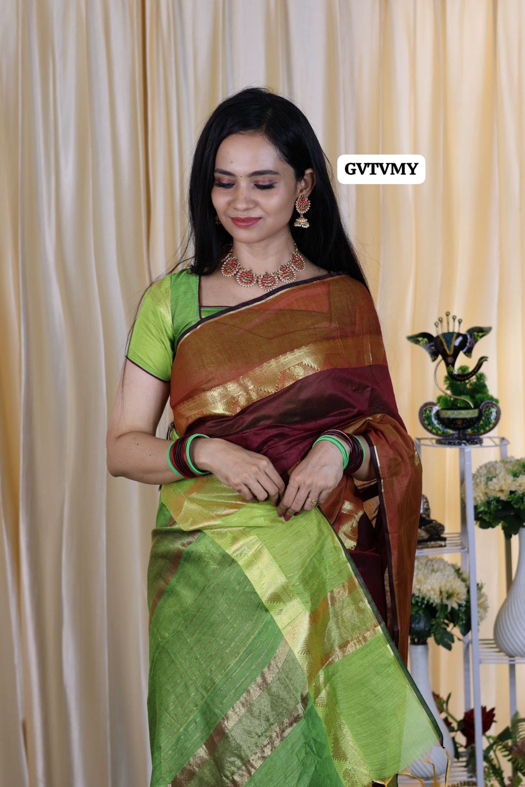 VTV thrisha inspired semi silk cotton saree at offer price🥳✅