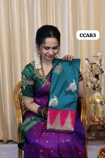 Kanchi Semi Silk Saree😍😎📚offer