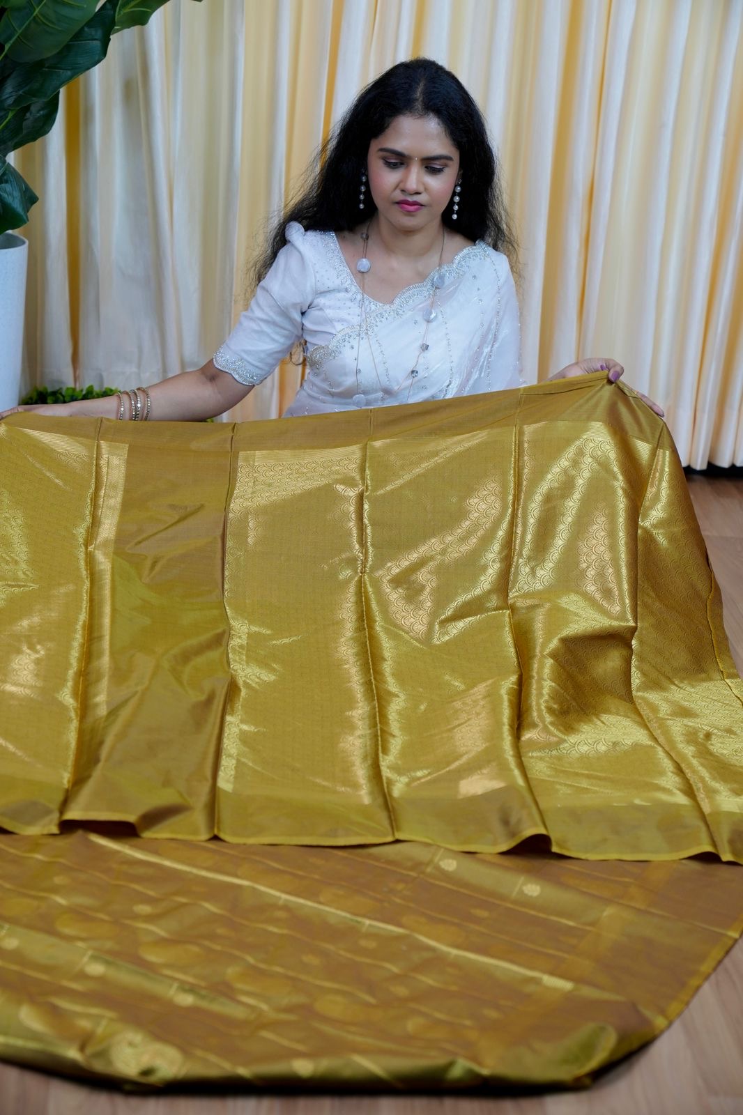 Soft silk saree  🥳