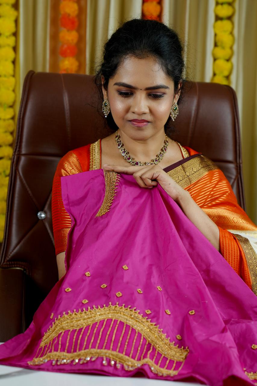 Aari work blouse🚶‍♀️