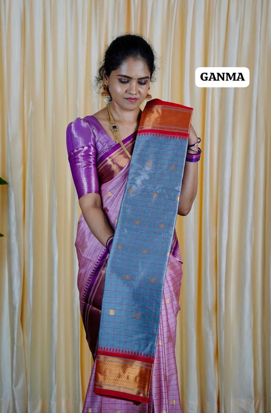 Kalyani silk sarees with checks🥳