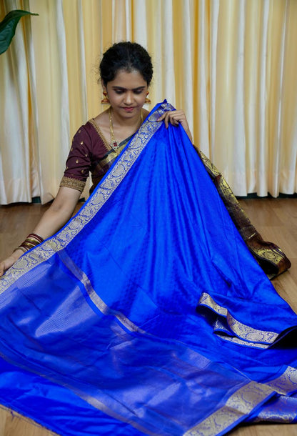 Mysore raw Silk Saree🥰🥳