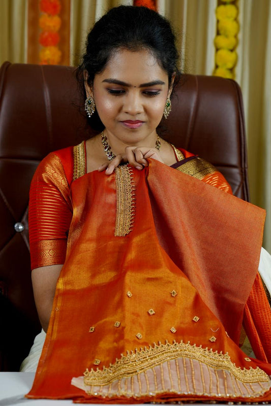 Aari work blouse🚶‍♀️