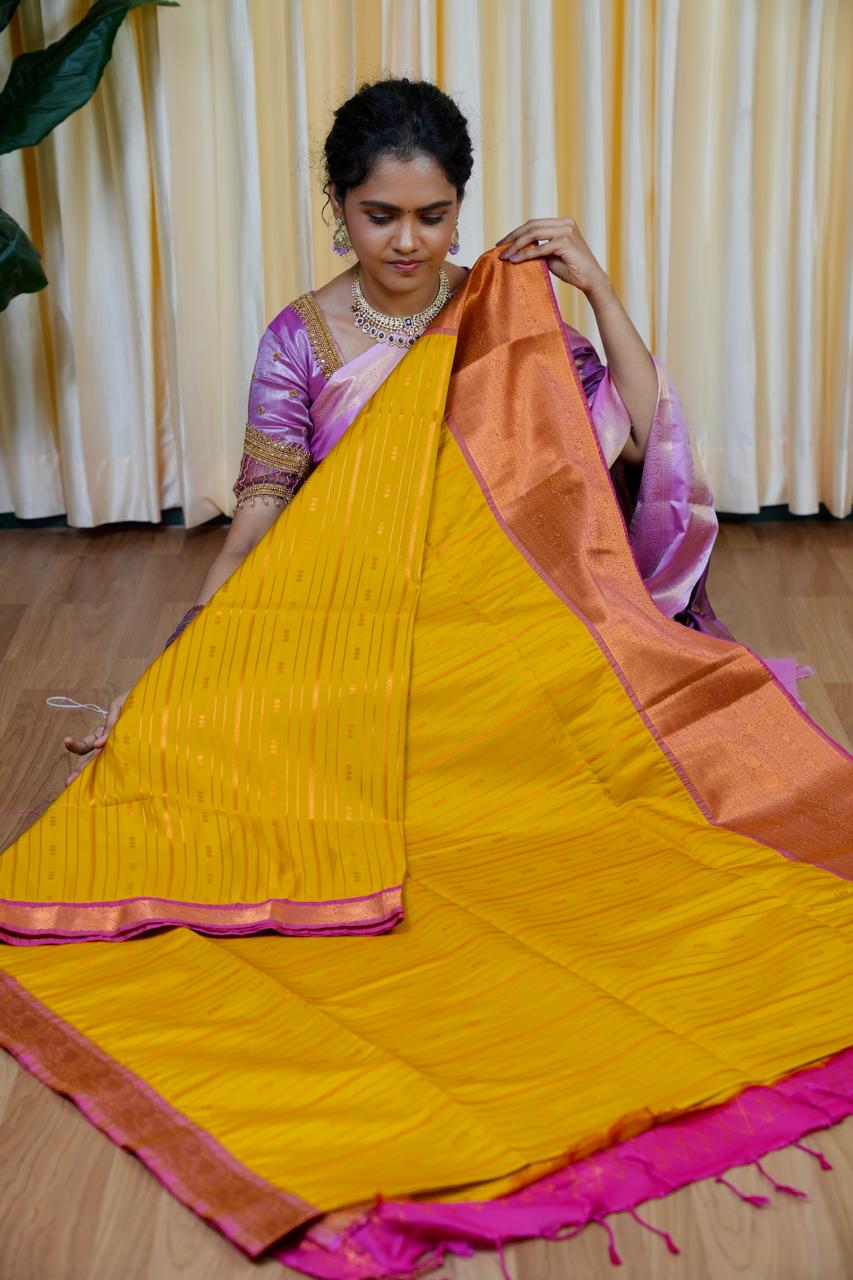 Kanchi Soft Silk Saree 🥰