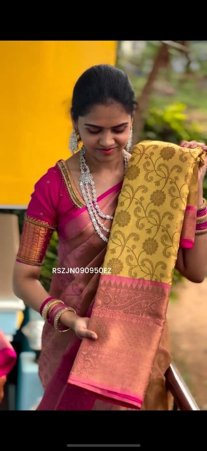 Katan silks saree🥰