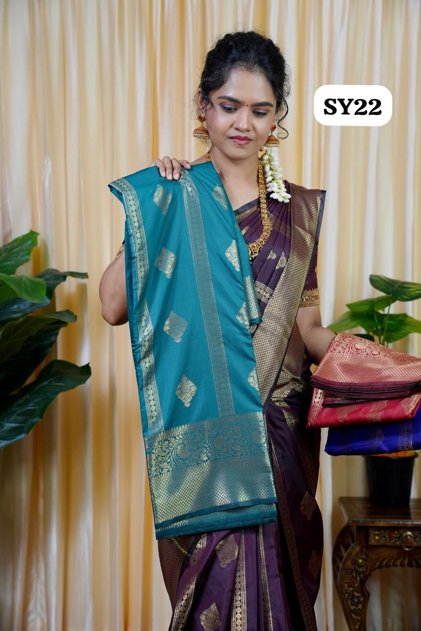 Semi soft silk saree 🥳