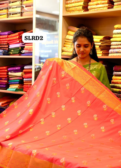 Premium bridal semi silk saree 🍏🍄