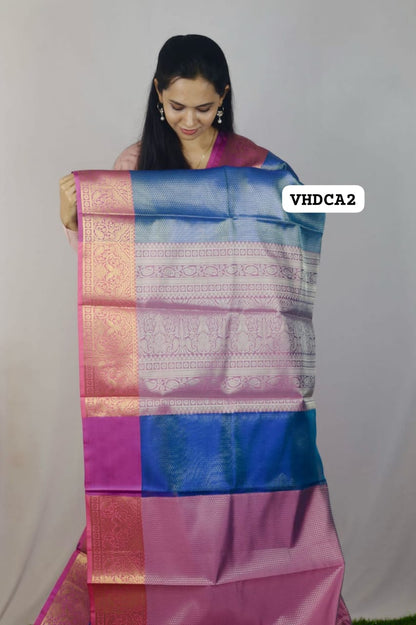 Katan semi silk saree 🥳