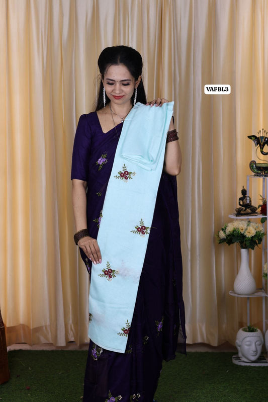 Soft kota cotton saree with runing blouse ❌