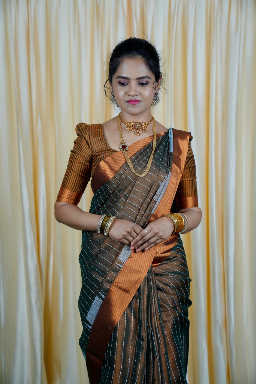 Soft cotton silk zari weaving sarees🥳✅