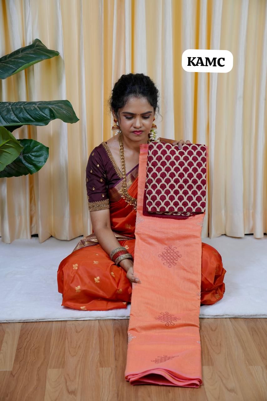 Chanderi cotton  🏃🏼‍♀️