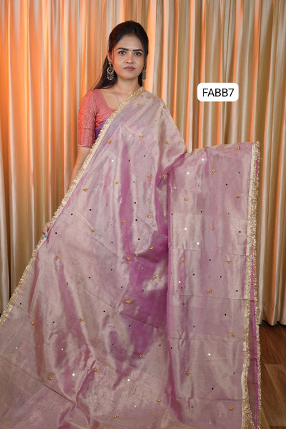 Soft tissue saree 🥳