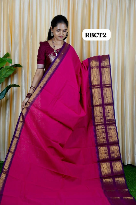 Kanchi cotton saree 🥳Prebook