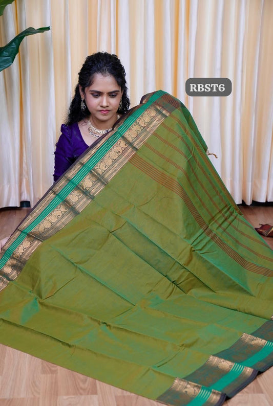Kanchi Cotton Saree🥰