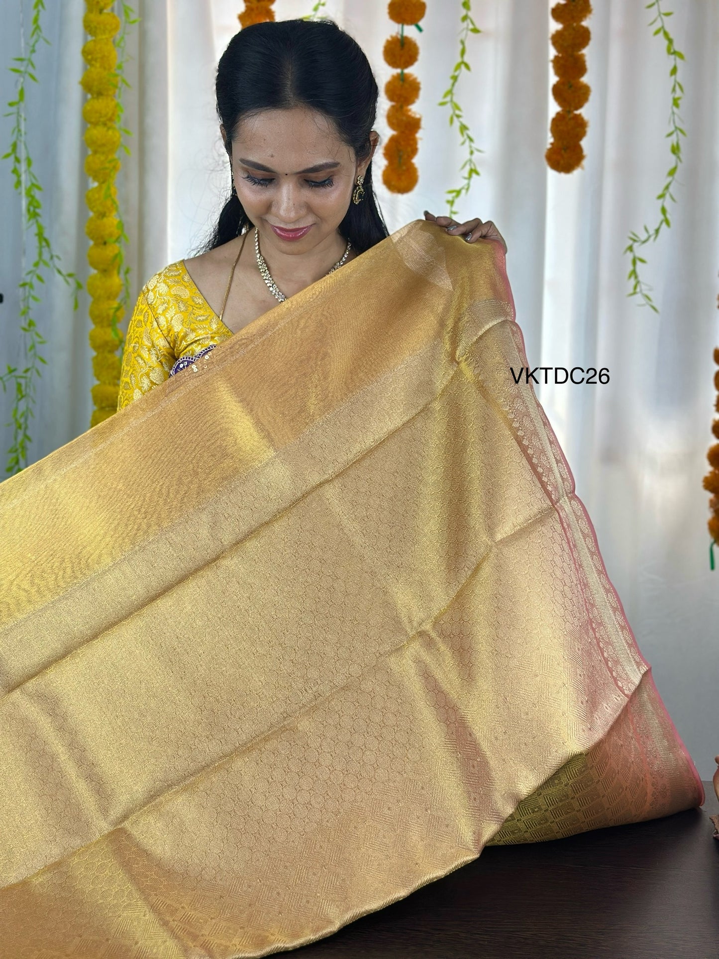 Katan semi silk saree