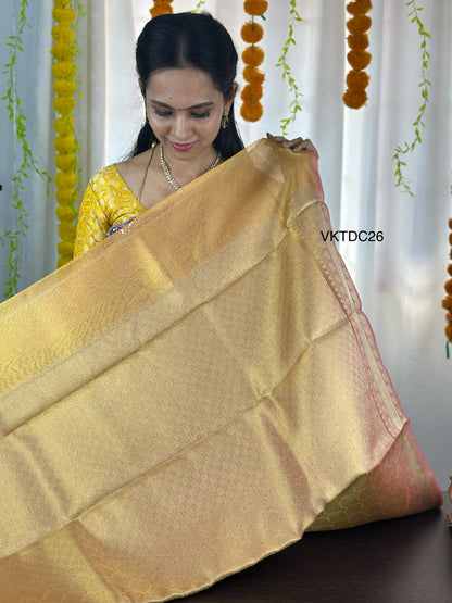 Katan semi silk saree