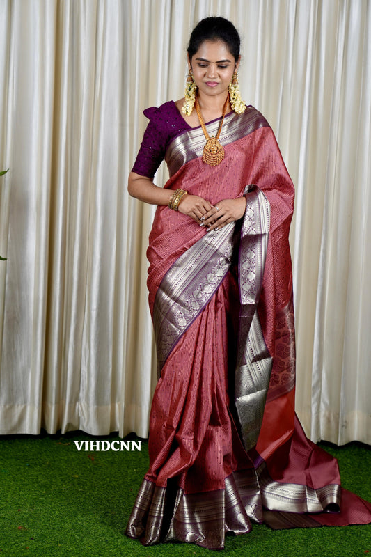 Soft silk saree 🥳
