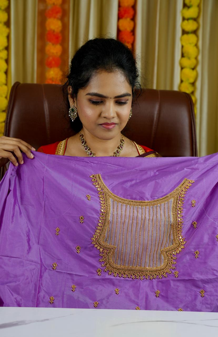 Aari work blouse 🚶‍♀️