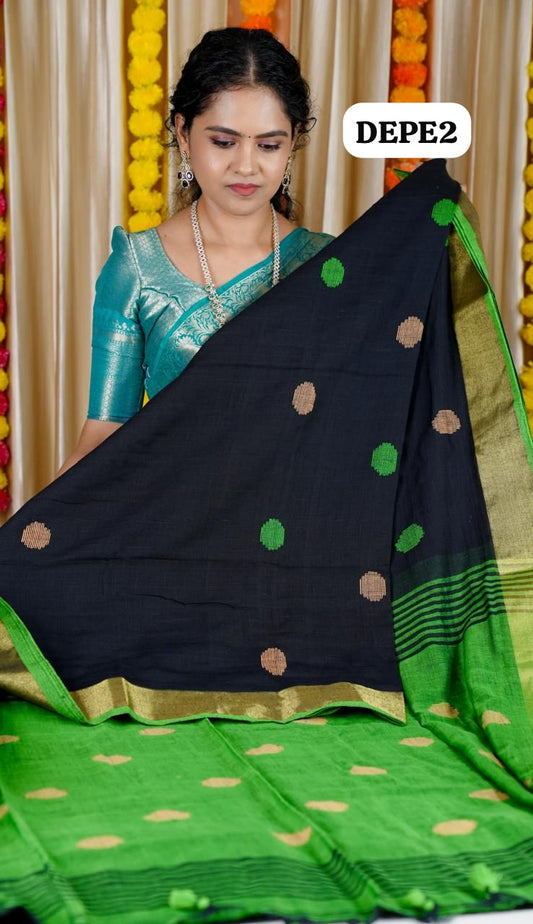 Khadhi cotton sarees 🥳