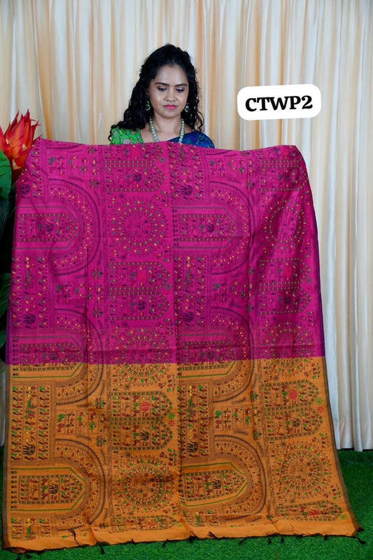 Cotton sarees with contrast plain blouse🥳✅