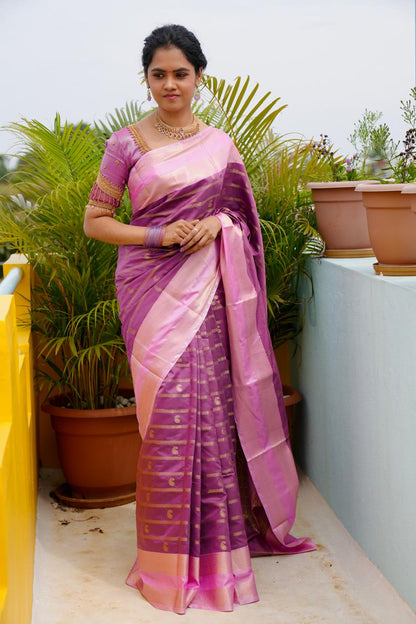 Soft silk saree 🥳