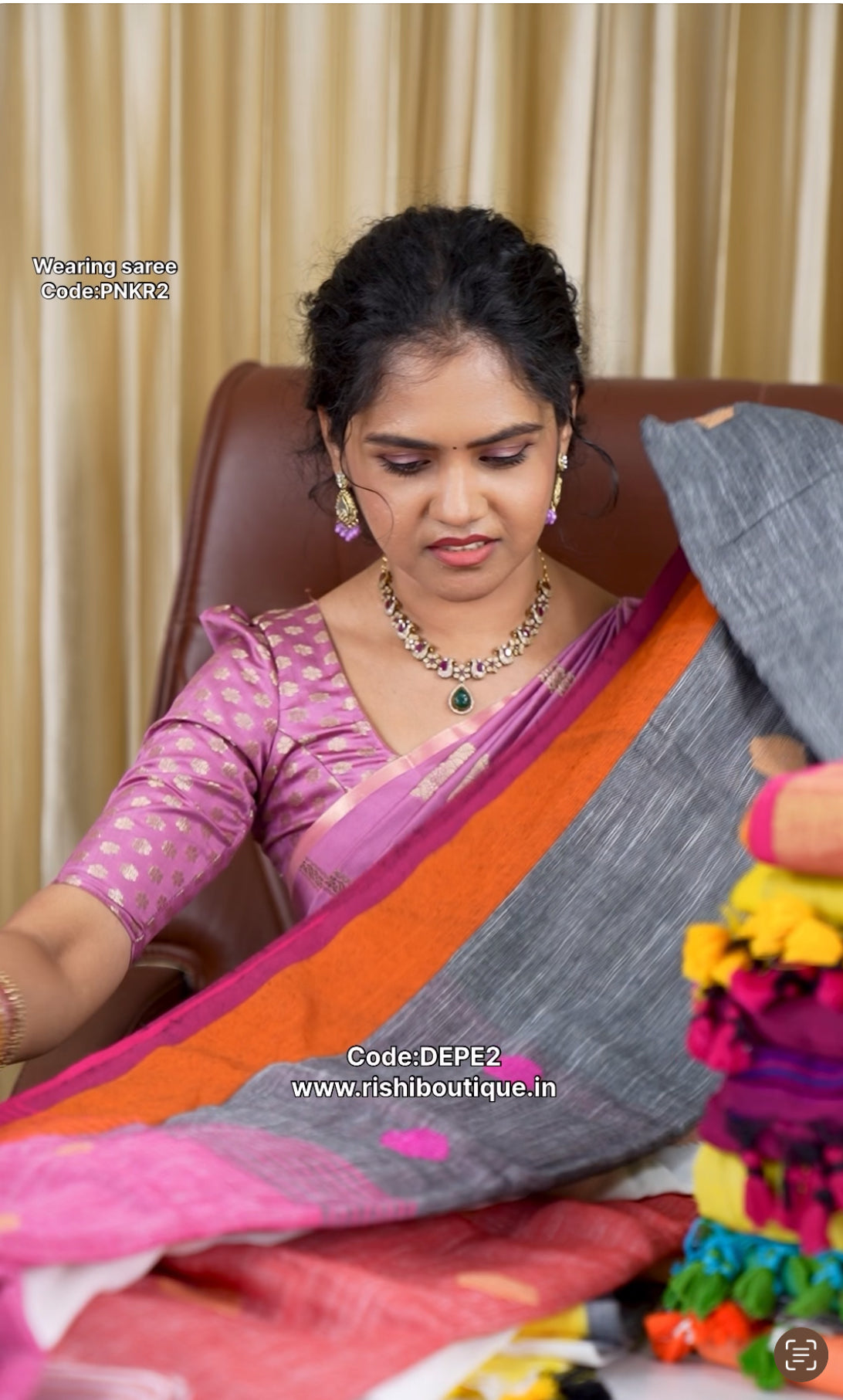Khadhi cotton sarees 🥳