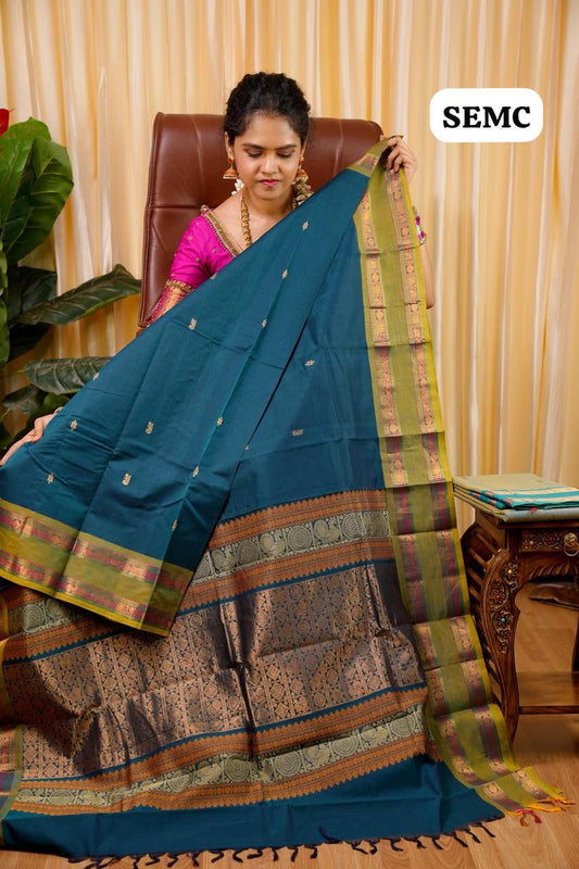 Mercerised cotton saree🥰