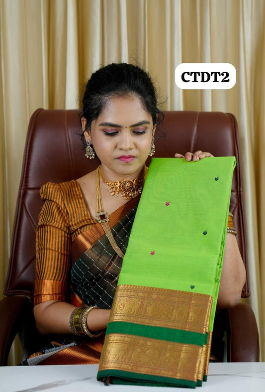 Kanchi cotton saree🥰