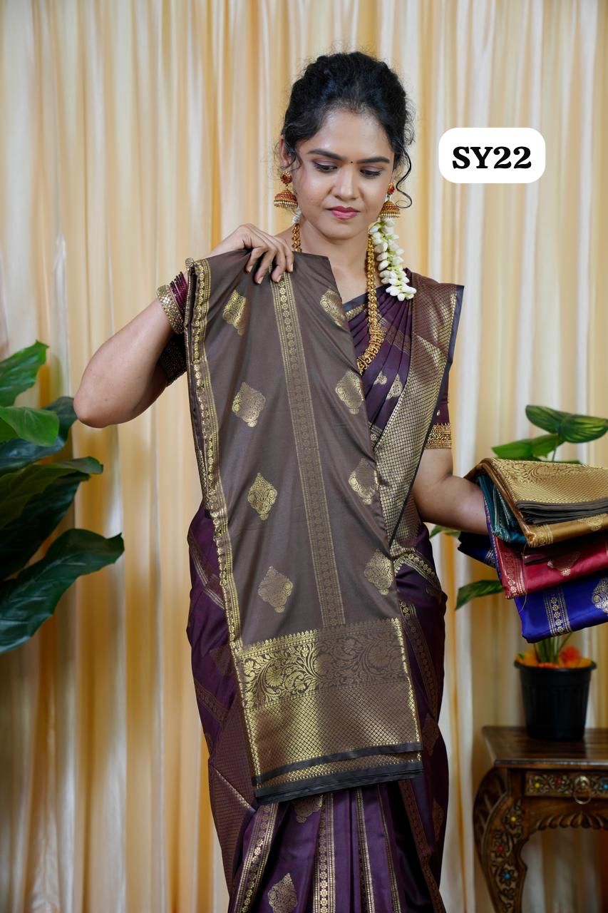 Semi soft silk saree 🥰🥳