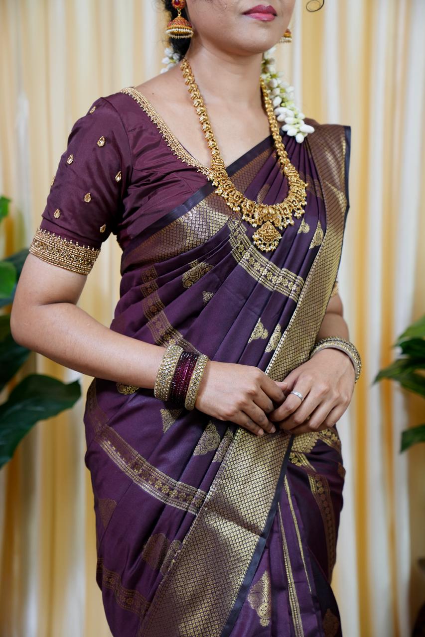 Semi soft silk saree 🥳