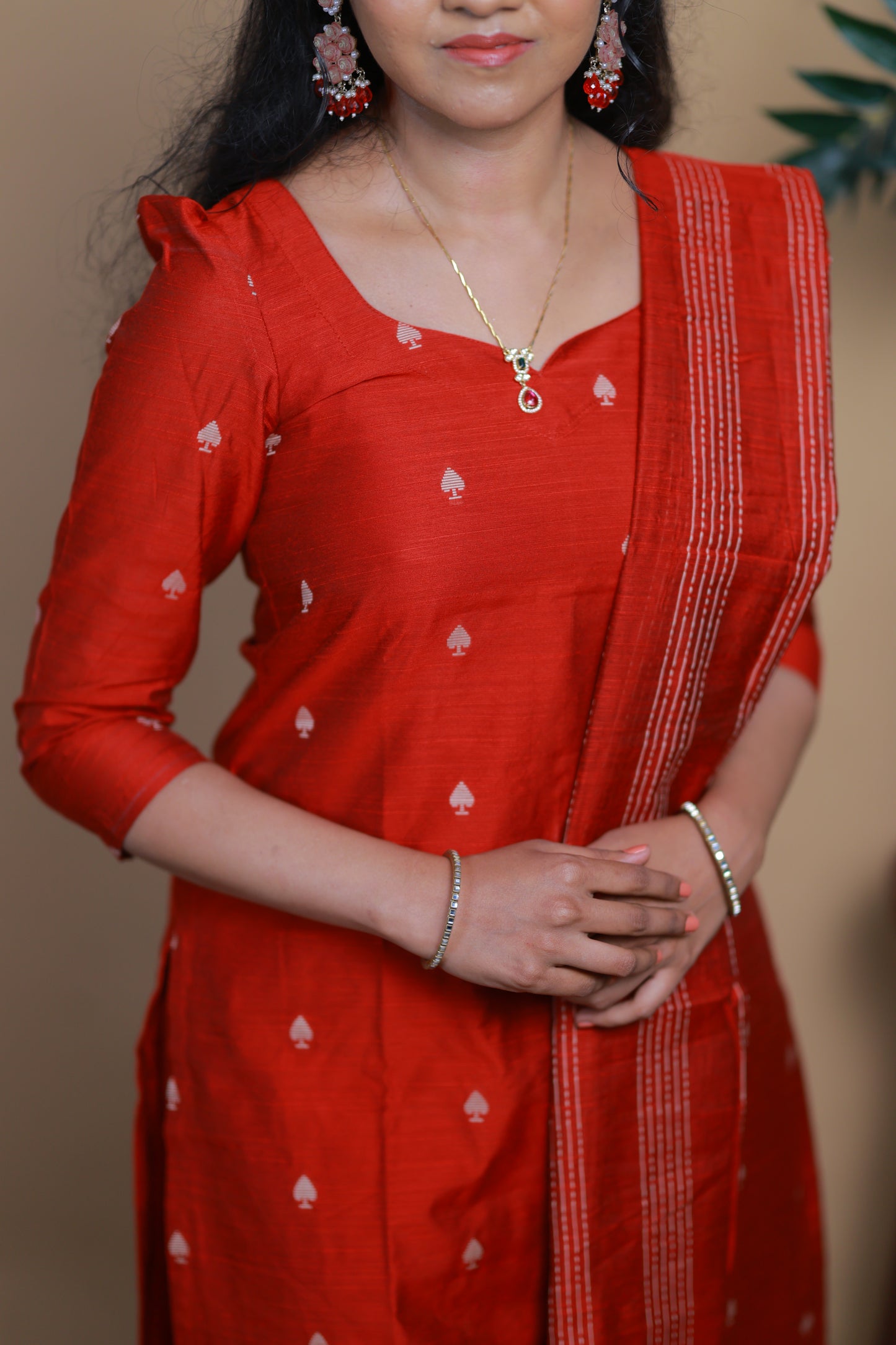 Premium raw silk salwar (stiched)🥰🥳