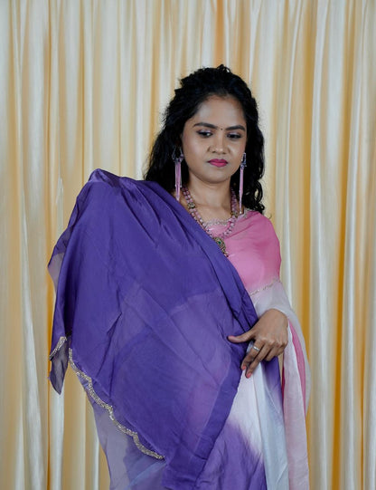Space silk sarees with cutwork border🥰🥳✅