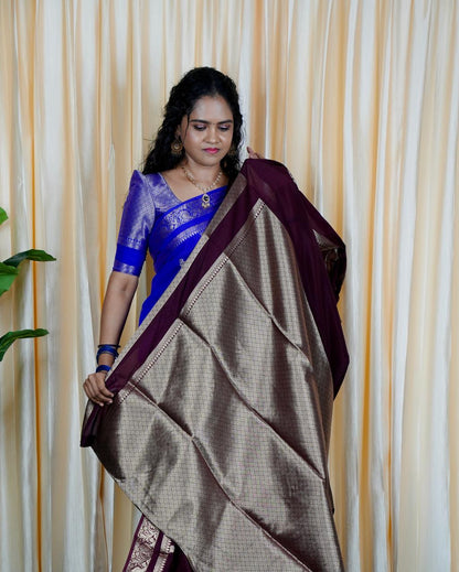 Premium warm silk saree🥳