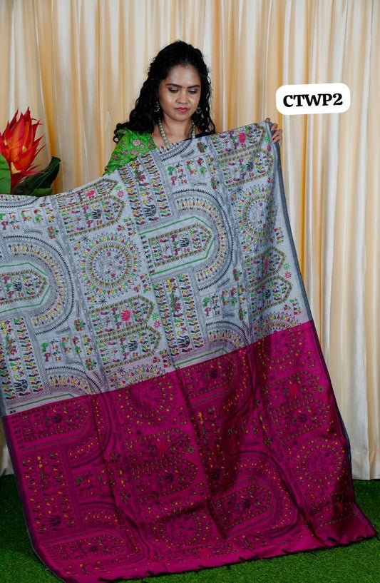 Cotton sarees with contrast plain blouse🥰🥳✅